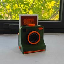 Replaceable Cards DIY Latte Art Camera Tool Vintage Look Coffee Powder Print Camera  Table Display