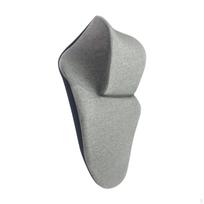 Ergonomic Neck Support Cushion for Office Chair Memory Foam Travel Pillow Desk Workers pilka spalva
