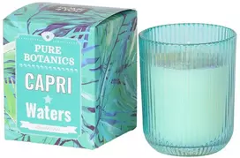 Lova Žvakė „PURE BOTANICS“, D 7,5 x H 9,5 cm, „Capri Waters“