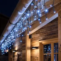 Lauko girlianda varvekliai (šaltai baltos LED lemputės) PROLED IP67 3m