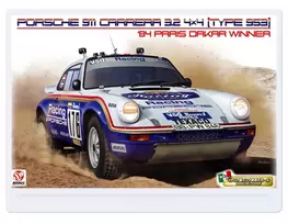 Nunu Beemax Beemax Porsche 911 Carrera 3.2 4x4 Paris-Dakar 1984 modelis 1/24 24038