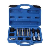 Alternator Pulley Tool Kit Alternator Pulley Removal Tool Metal Alloy for Auto Vehicle for  Durable Tool 1 blue