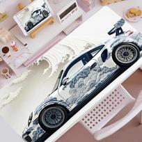 Sports car Mouse Pad Esports gaming mouse pad oversized personalized desk pad keyboard mouse pad 900x400x3mm