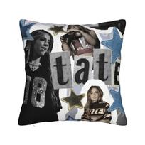 Decorative Pillowcases Tate Mcrae Pop Singer Merchandise Chair Pillow Case Cover Zipper Multiple Sizes Short plush 18*18(CM)-1Pcs