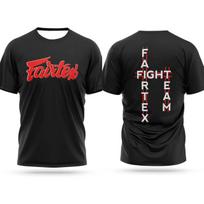 Nauji vasariniai greitai džiūstantys vyriški marškinėliai Kovinis kostiumas Fairtex spausdintas Sportiniai patogūs ir pralaidūs orui laisvi trumparankoviai moteriški viršutiniai drabužiai XXS oranžinė