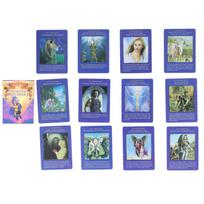 44‑Deck Guidebook Tarot Cards Hologram Paper Divination Playing Cards Entertainment Board Game gray