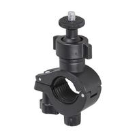 DSLR Camera Phone Holder Automatic Clamping 360 Degree Rotating Bracket 1/4inch For Circular Lamp Phone Live Streaming 1 gray