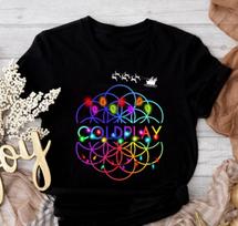 New Coldplay Merry Christmas Band Gift For Fan S To 5Xl T-Shirt L white