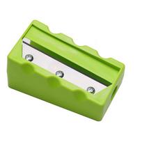 Ultra Thin Cucumber Slicers With Mirror For Mask Beauty Slicer Cucumber Sharpener Peeler Kitchen Fruit & Vegetable Tools Knife yellow