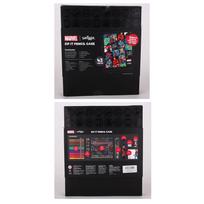 Smiggle Pencil Case Set Large Capacity Cartoon Tool Art Bag for Kids Students Back to School 18-Piece Marvel stationery set (including stationery)