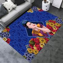 Frida Kahlo Kilimas Kilimėlis Svetainei Miegamajam Namams Sofos Dekoravimui, Vaikų žaidimams Neslystantis Grindų Kilimėlis 70x100cm( 27x39in )
