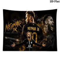 Neymar Jr Sieninė gobelenas Estetiškas sienos kabinamas spausdinto audinio pledas Dekoratyviniai gobelenai miegamojo svetainės namų dekoravimui 100cm x 150cm