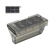 YCOC-For Dreame X50/X50 Pro/X50s/X50s Pro Dust Box With Filter Replacement Part For Tracked Version Vacuum Cleaner Trash Box gray