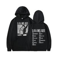 Dainininkės Lana Del Rey Hoodies Ultraviolence Muzikinio albumo Hoodie Vyriški Moteriški Estetiški Mados Per dydį Megztinis Vyriški Streetwear XXXL gray