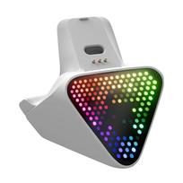 Original Flydigi APEX 5 / Vader 5 Pro Charging Dock 2 PRO Customize GIF RGB Animated Bitmap USB Multifunction Expansion Dock balta