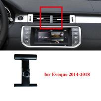 Car Phone Bracket Buckle Holder Special Base Phone Stand For Land Rover Discovery 4 5 Range Rover Sport Evoque Executive Velar Evoque 14-18 black