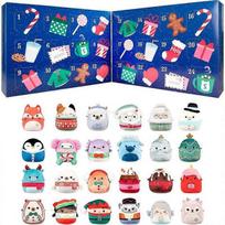 24 zefyriukai Kalėdinis Advento kalendorius, 2025 m. Squishmallows Advento kalendoriusB