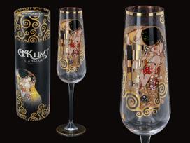 Champagne Glass Gustav Klimt The Kiss Glass Gift