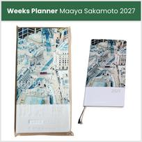 Hobonichi Techo 2027 Weeks Planner Maaya Sakamoto Limited Edition Japan gray