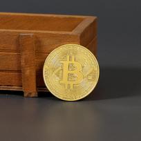 US Gold Coin Bitcoin Tooth Fairy Memorial Creative Metal Virtual Currency auksas