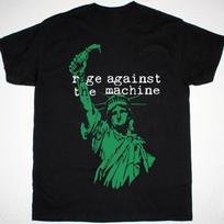Vtg Rage Against the Machines Band For Fans Cotton Black All Size Shirt BL294 L blue