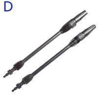 Slėginio plovimo purškimo pistoleto antgalis, skirtas AR Blue Clean Black Decker Bosch Michelin Makita Stanley slėginiam plovikliui Hose black