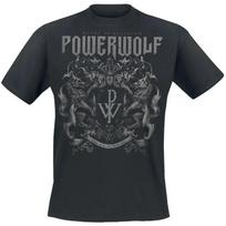 Vasarinis Powerwolf Grafinis Medvilninis Grupės Marškinėliai Unisex Vasariniai Trumpomis Rankovėmis Mados Prekėsženklo Marškinėliai Prabangūs Laisvalaikio Vintažiniai Retro Viršutiniai Drabužiai M gray