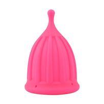 New Silicone Menstrual Cup: Eco-Friendly Alternative to Pads & Tampons pink