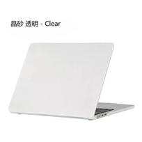 2025 Laptop Case For MacBook Air 13 M4 M3 M2 15 Ultra thin Matte Crystal Replacement Cover For Mac Book Pro 13 Pro 14 M5 16 Inch Pro 14 A2442 A2779 white
