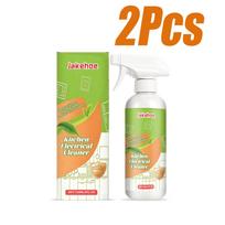 Kitchen Electrical Cleaner Multi-Surface Appliance Degreaser for Refrigerator Oven Countertop Heavy Duty Oil Stain Remover Spray 2Pcs green