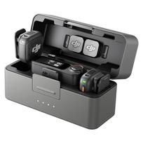 DJI Mic 3 TX 1 RX Charging Wireless Microphone (2 + + Case) juoda