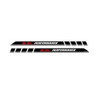 For Dodge Ram 1500 2500 5.7L PERFORMANCE Car Hood Vinyl Decals Emblem Truck Graphic Stickers 2Pcs Auto Accessories