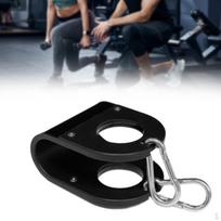 Barbell Attachment Clip Sturdy Versatile Hook Dumbbells on Dip Belts gray