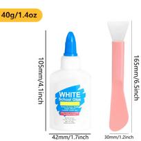 Acoustic Guitar Wood Glue  Ukulele Neck and Fretboard Repair Glue + Brush; Compatible with Titebond 1SET Glue   pink