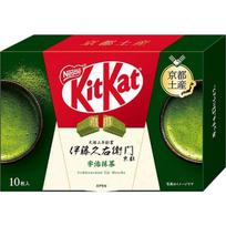 Nestle Ito Kyuemon Kit Kat Uji Matcha Kioto suvenyras 10 vienetų red