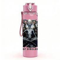 1PC Black Monster 750ml sports water bottle leakproof straw lid outdoor office home