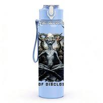 1PC Black Monster 750ml sports water bottle leakproof straw lid outdoor office home
