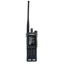 Baofeng DM-32 DMR Digitial GPS Walkie Talkie 8W 144/430MHz VHF UHF 2M 70CM Amateur Air Band Rx Radio DM-32UV žalia