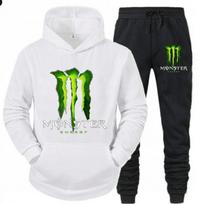 Energyclaw Men Hoodie & Jogger Set, Bold Claw Graphic with Wild Energy Inspired Text Art, Thick Fleece Sport Tracksuit for Outdoor Racing Trip 3XL