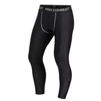 MAITA Puntos Men  Compression Pants Gym Fitness Sports Running Quick Dry Leggings Tights M black