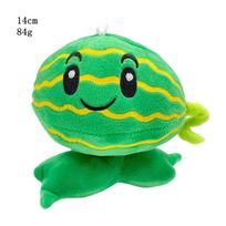1pcs 13-20cm Plants vs Zombies Plush Toys  Playsetss Doll PVZ Sunflower Chomper Melon Peashooter Plants Soft Stuffed Toys  Playsetss for Children Kids green