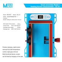 MaAnt SC-01 Quick Removal Heating Tool for Phone Screen Border Precision Heating Constant Temperature Control Safe Disassembly blue