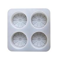 Lemon Slices Silicone Mold Cake Mold Vegetable Fudge Candy Mold Chocolate Ice Block French Dessert Cake Decorations 1 white