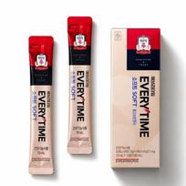 Jung Kwan Jang Everytime Soft Korėjietiško raudonojo ženšenio ekstrakto lazdelės pakuotė 10 lazdelių 10ml x 10 PACKS black