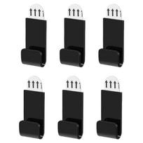 6PCS Transparency Wall Mounted Vinyls Storage Shelf Vertical Hanging Display Rack Easy Assembly Album Hanger