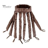 Daily Hair Styling Tools No Heat Curling Rod Headband, Overnight Sleeping Eight Claw Curler Lazy Girl Accessories with Adjustable Strap, Soft H