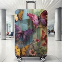 Luggage Cover Protector Elastic Waterproof Dustproof For 18-32 Inch Suitcase Travel Accessories XL gray