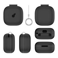 Earphone Case for Anker Soundcore P31i Earbuds Charging Case with Carabiner Soft Flexible Scratch Resistant Protective Skin Case juoda