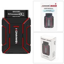 KONNWEI MAXOBD Full-System OBD Diagnostic Tool Bluetooth 5.2 Support Android iOS All OBDII Gas Vehicles