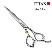 TITAN Professional Barber Tools Hair Scissor Cutting Thinning Hairdressing Shear 5.0/5.5/6.0/6.5 Inch Japan 440C Steel